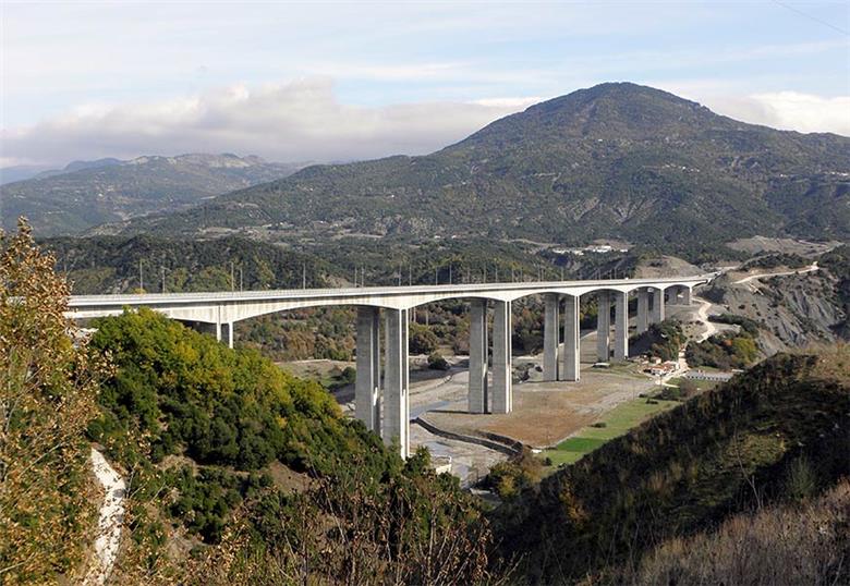 BRIDGE “ARAHTHOS”, EUROPEAN ROUTE E90 